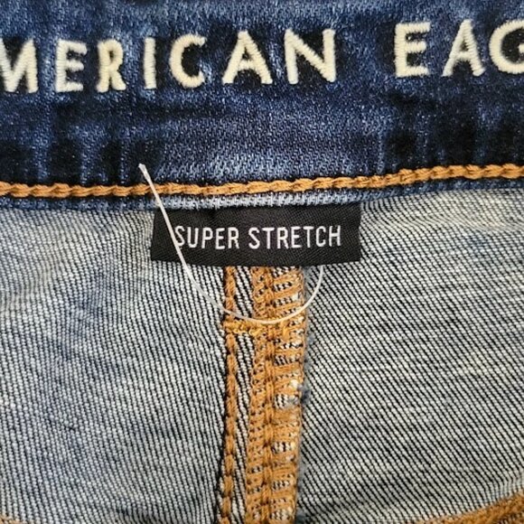 American Eagle Super Stretch Midi Shorts Ladies Size 8 - Picture 4 of 5